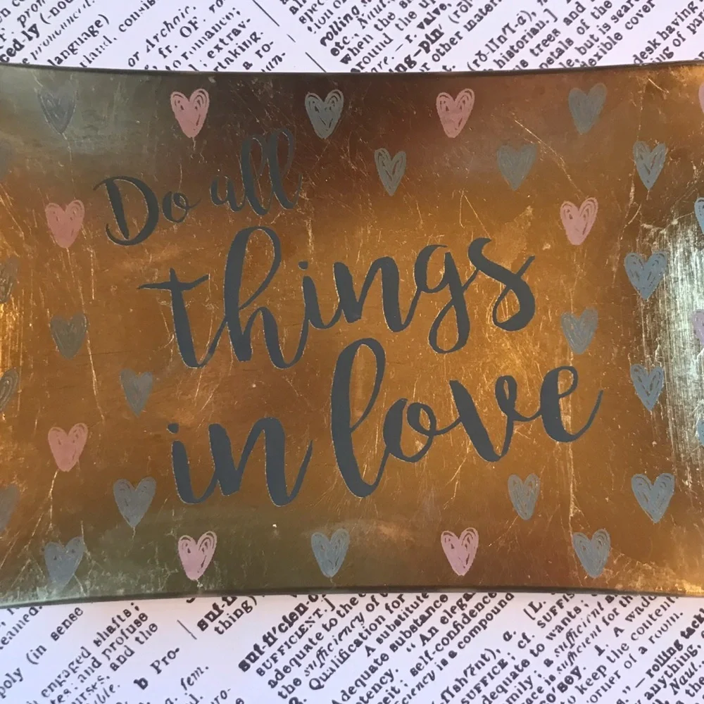Christian Arts Gifts Trinket Tray